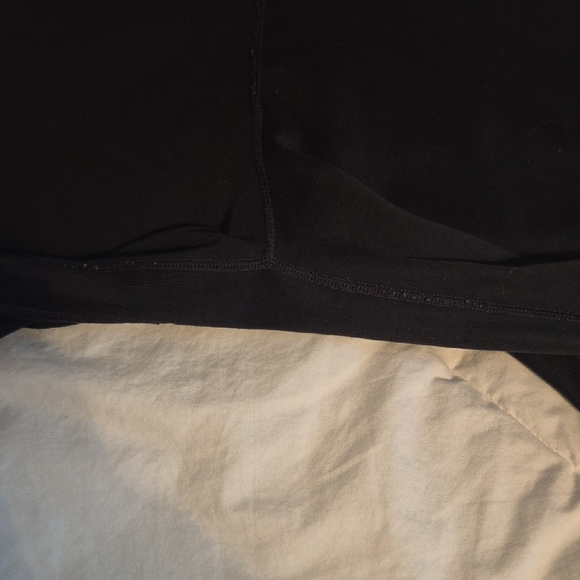 Nike Black Leggings with White Logo - Picture 3 of 5